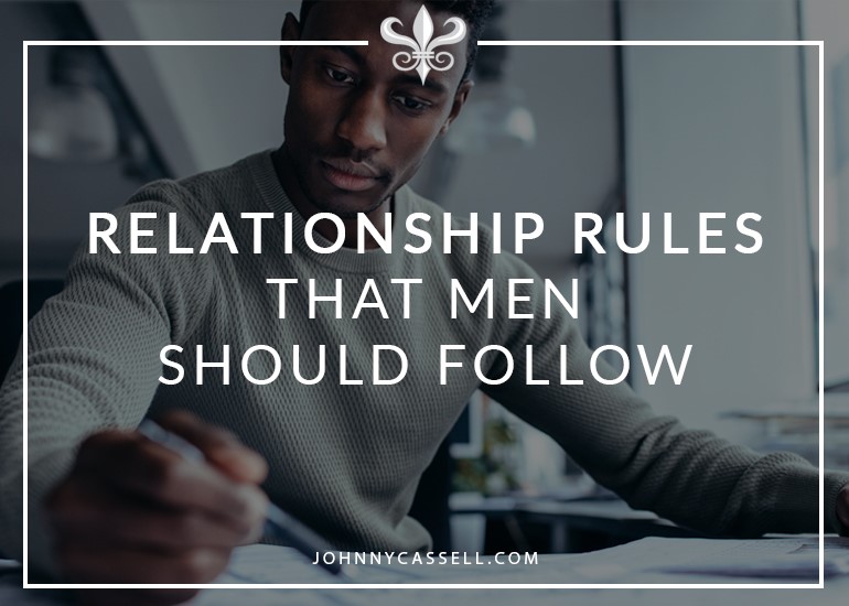 relationship rules that men should follow