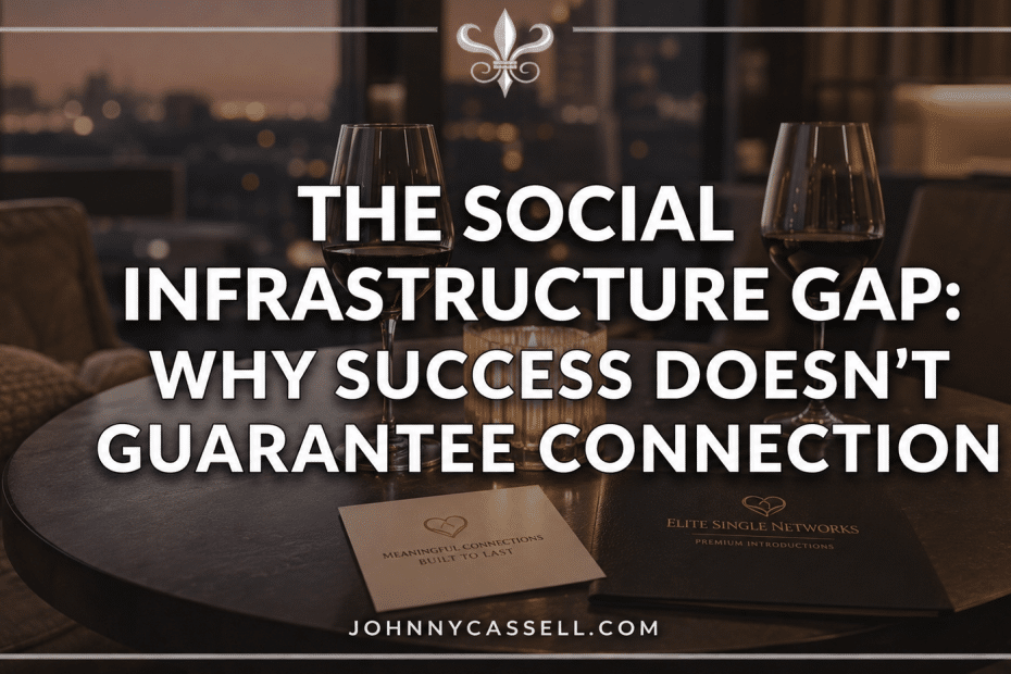The Social Infrastructure Gap: Why Success Doesn’t Guarantee Connection