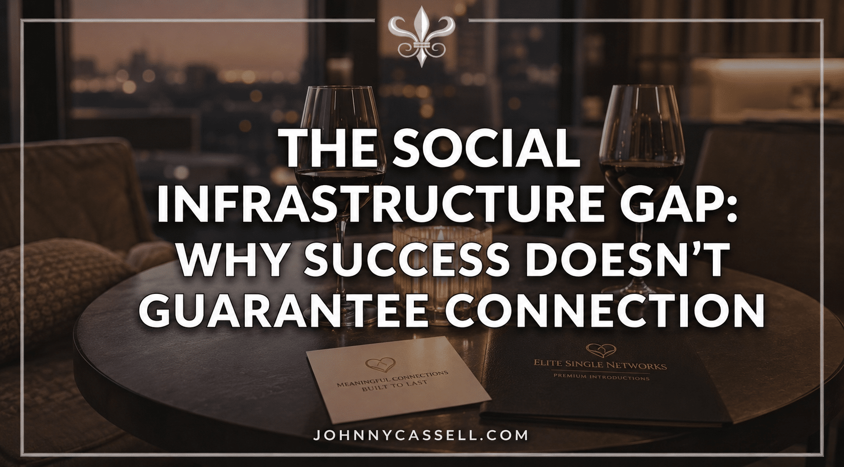 The Social Infrastructure Gap: Why Success Doesn’t Guarantee Connection